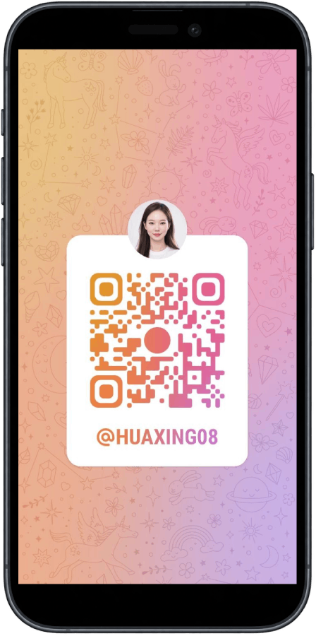 QR-код Telegram-профиля Хуасин — @huaxing08